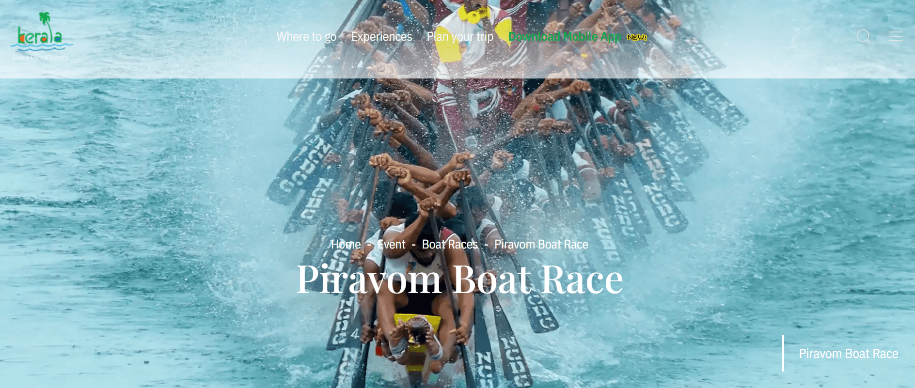Piravom Boat Race