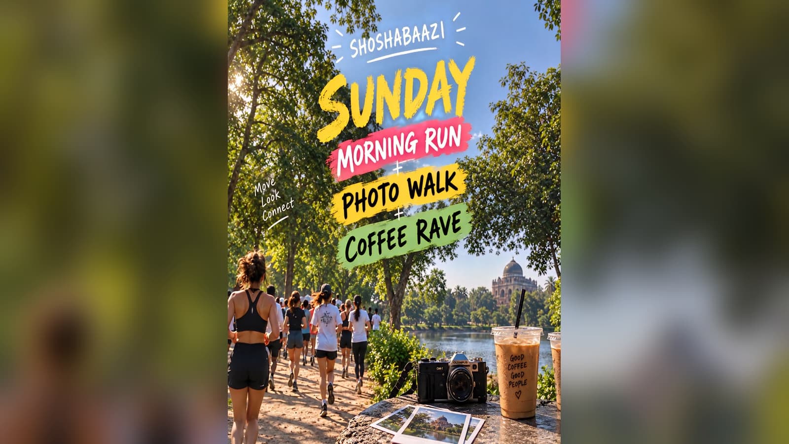 Sunday Morning Run, Photo Walk & Coffee Rave, Delhi