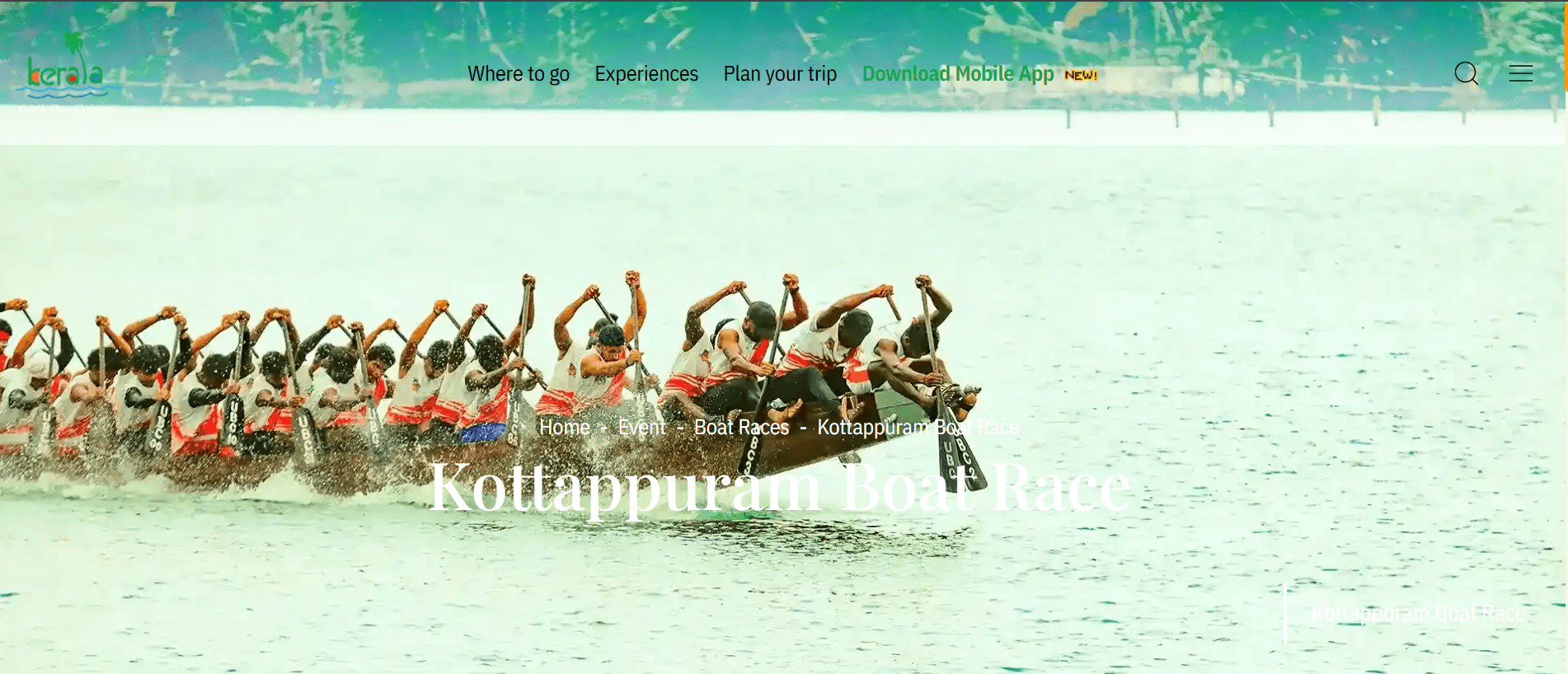 Kottappuram Boat Race