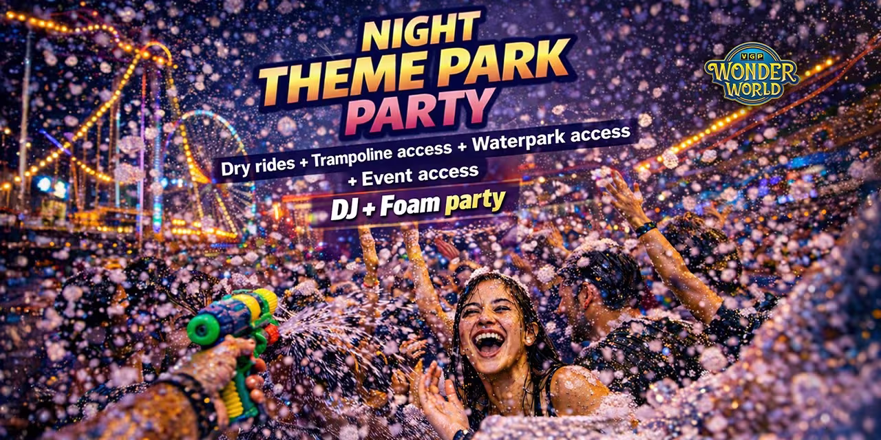 Chennai Night Carnival – Theme Park Experience