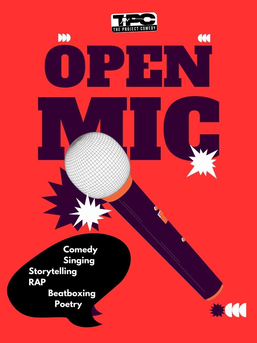 Open Mic Night – Comedy & Poetry