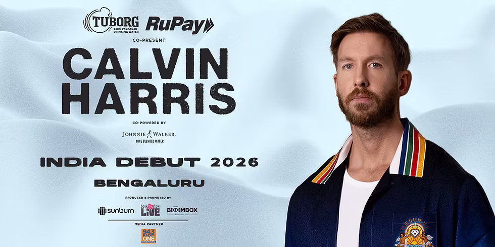 Calvin Harris Live (India Tour Buzz Event)