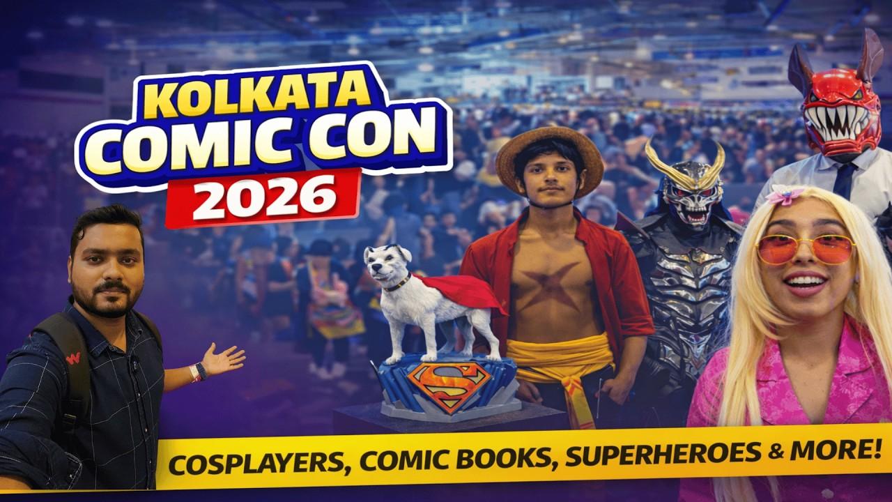 Kolkata Comic Con 2026 – Pop Culture & Cosplay Festival