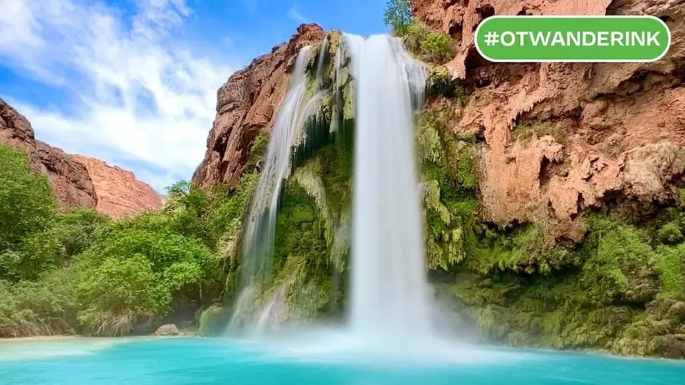 Backpacker's Self-guided Adventure To Havasu Falls, The Hidden Gem Near The Grand Canyon