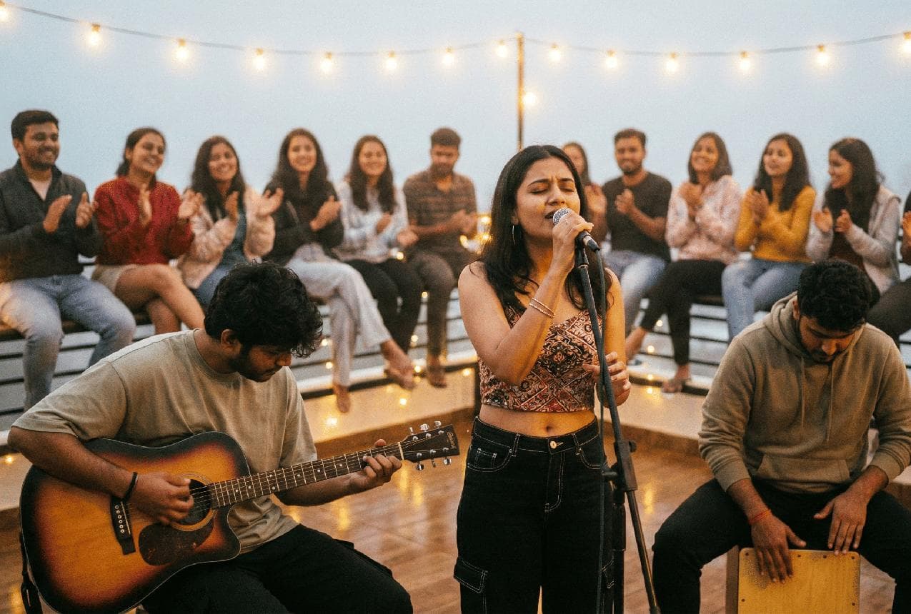 Late-Night Acoustic & Social Music Sessions — Lower Parel